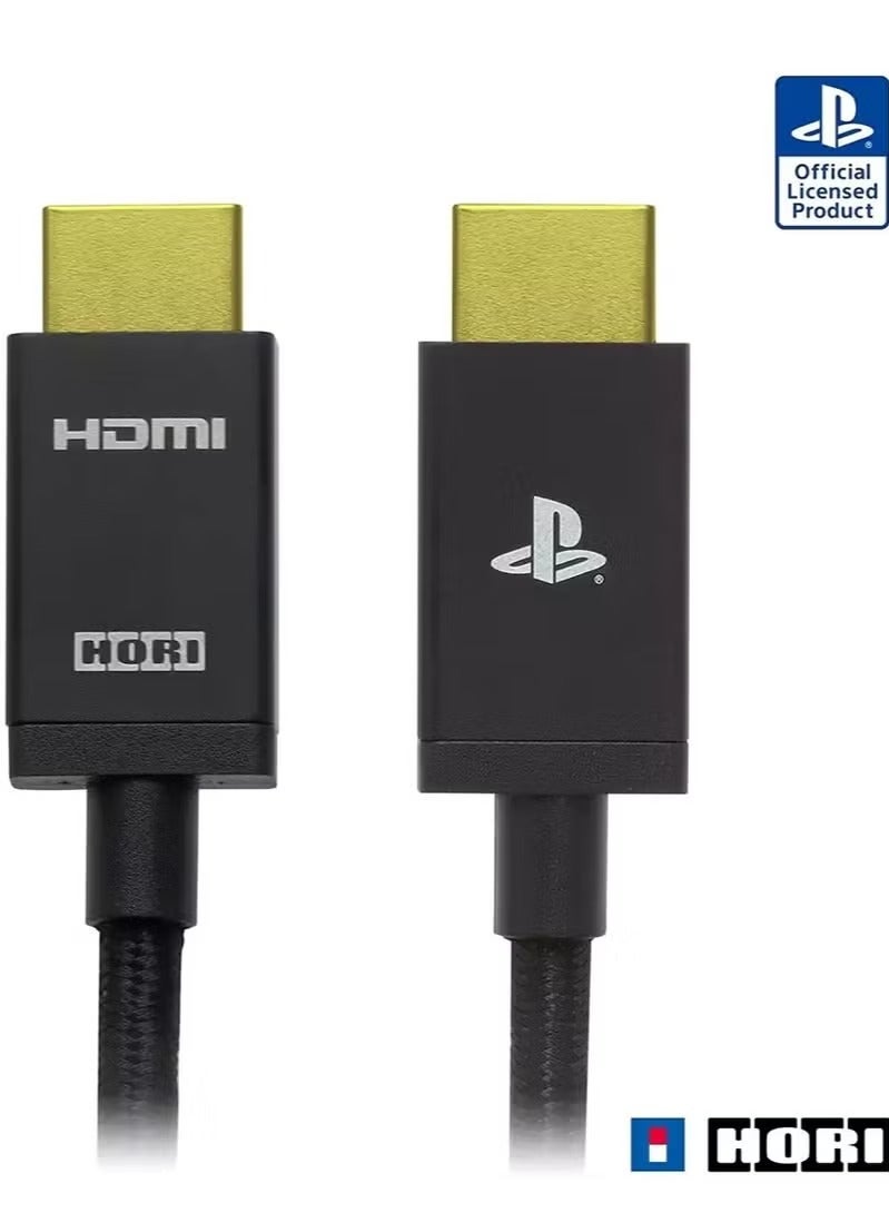 HORI HDMI 2.1 High-Speed Cable for PS5/PS4, Xbox & Smart TVs | 2M Ultra HD Gaming HDMI Cable Supports 8K@60Hz & 4K@120Hz | HDR, eARC, VRR, 48Gbps Bandwidth | Durable & Lag-Free Performance - Image 2